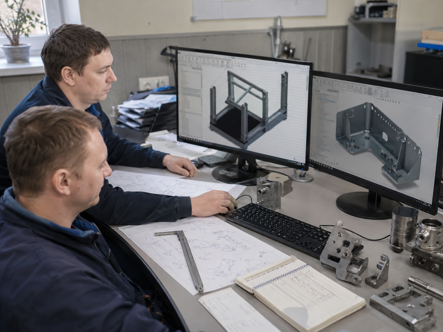 3D CAD Design Work Ukraine Maschinenbau