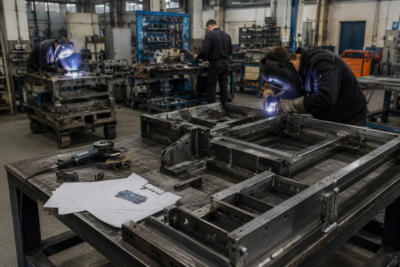 Blechbearbeitung und Schweißbaugruppen Ukraine für Maschinenbau