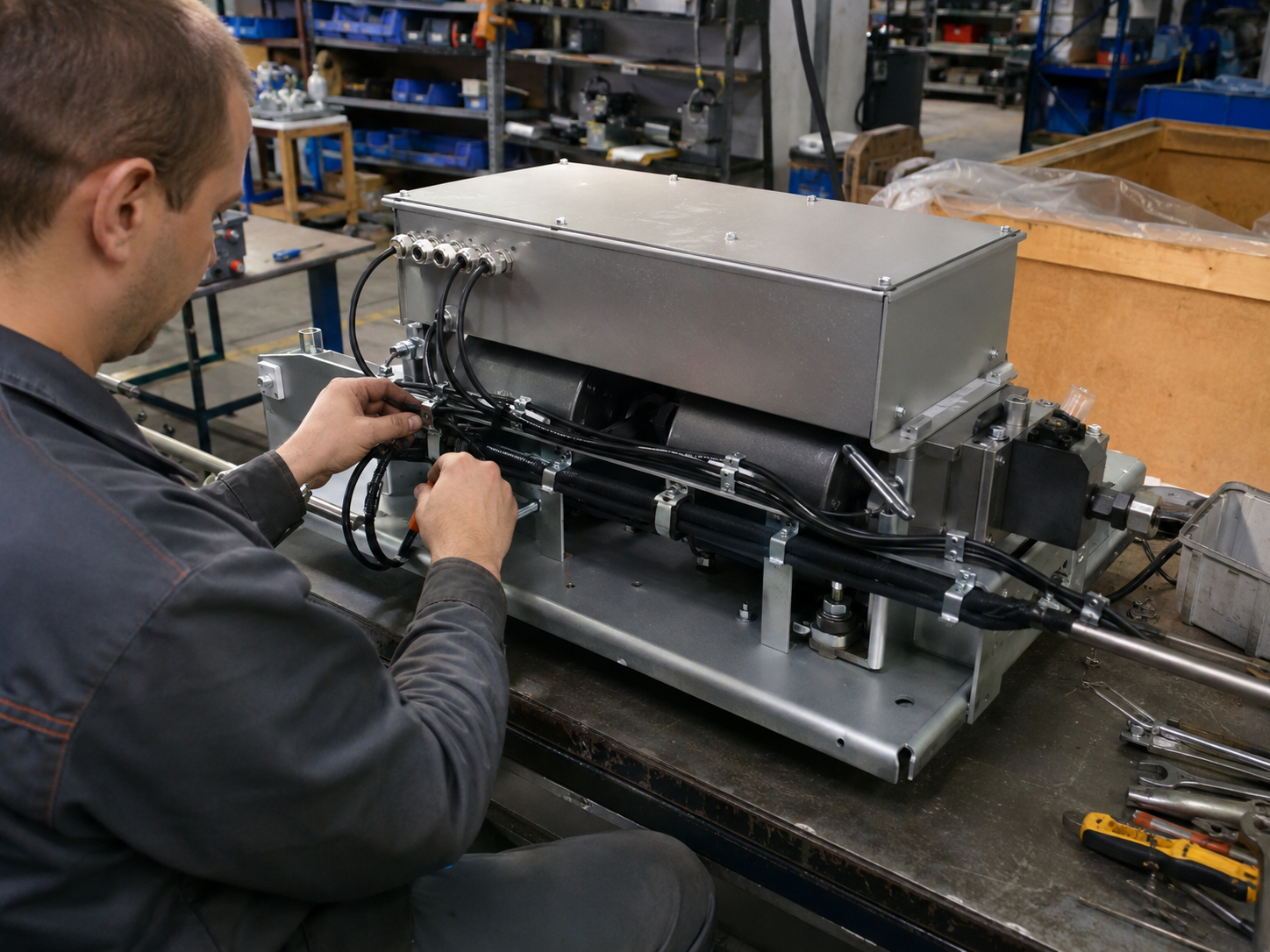 Elektromechanische Baugruppen Ukraine Kabel Mechanik Integration
