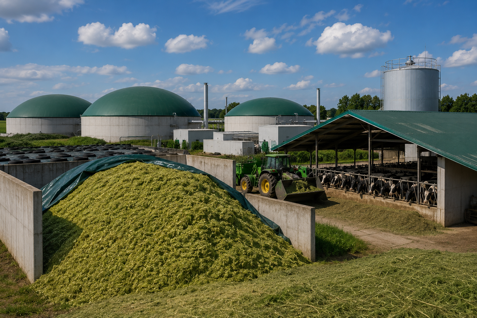Промисловий біогазовий хаб для агрохолдингу