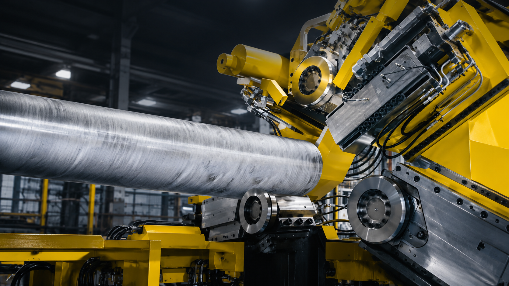 Flow-forming машина WF Maschinenbau для прецизійних металевих компонентів