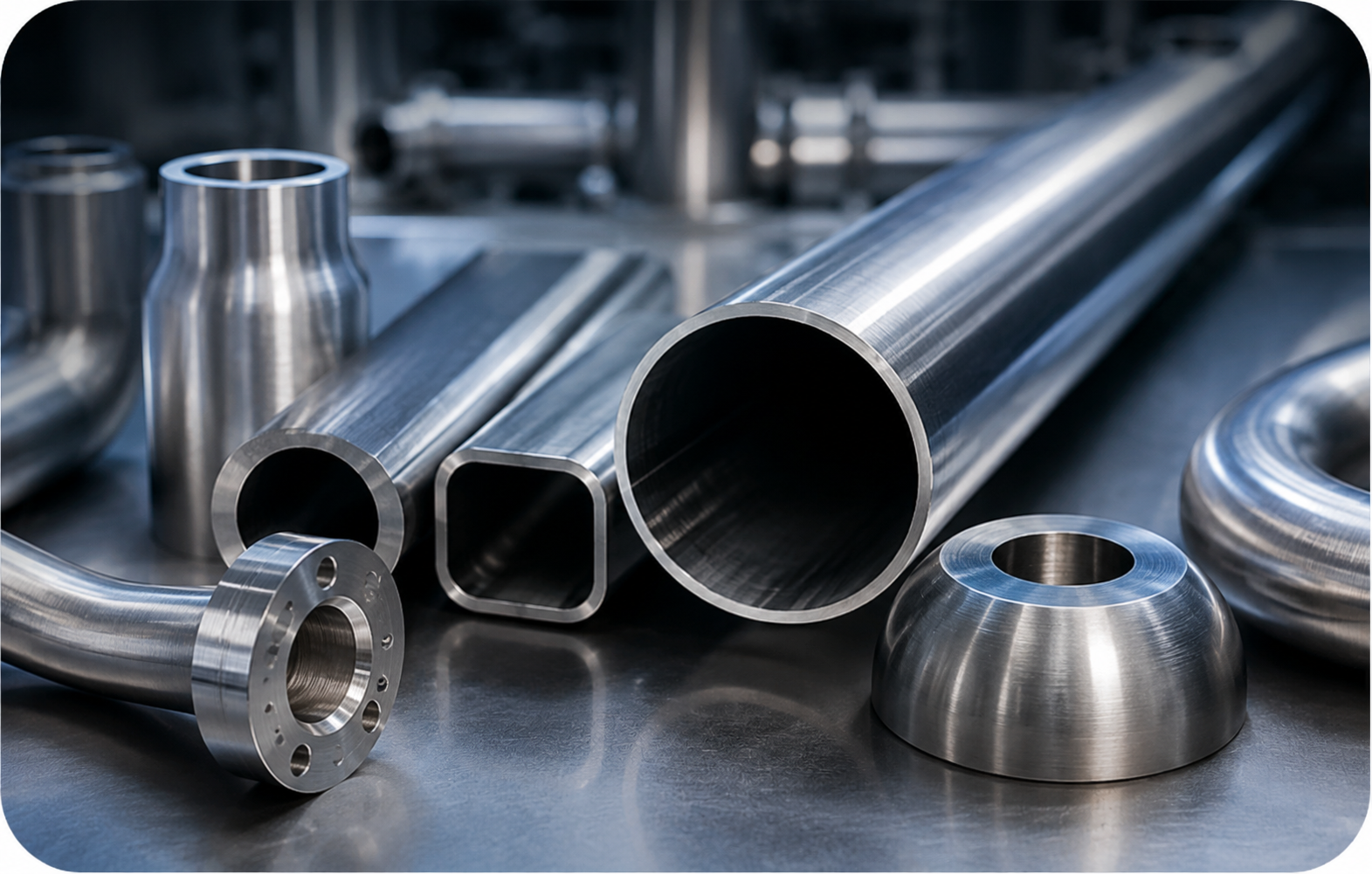 Прецизійна труба після flow forming на машині WF Maschinenbau